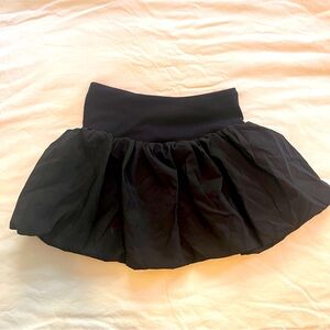 H&M Girls Black Balloon Mini Skirt Size 8